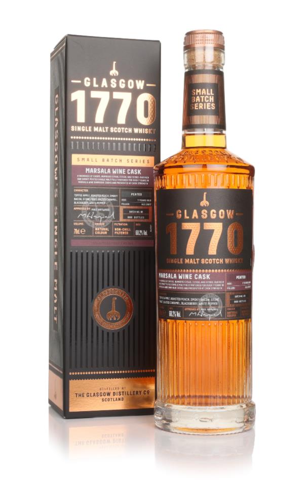Glasgow 1770 Marsala Wine Cask (Peated) Single Malt Whisky