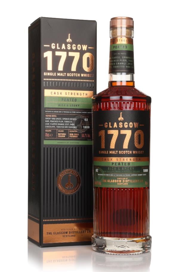 Glasgow 1770 Peated Cask Strength Batch 02 Single Malt Whisky