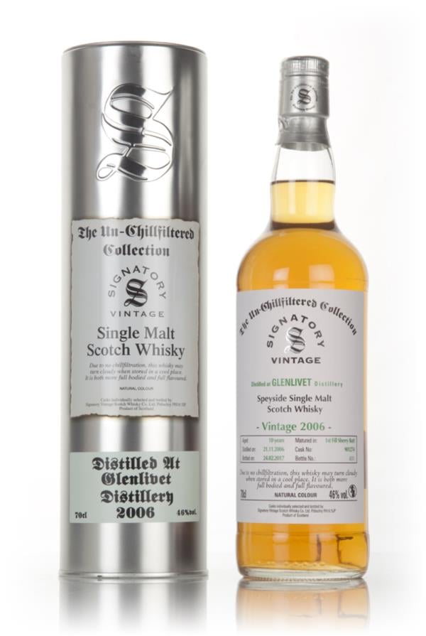 Glenlivet 10 Year Old 2006 (cask 901274) - Un-Chillfiltered Collection Single Malt Whisky