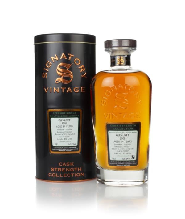 Glenlivet 14 Year Old 2006 (cask 900997) - Cask Strength Collection (S Single Malt Whisky