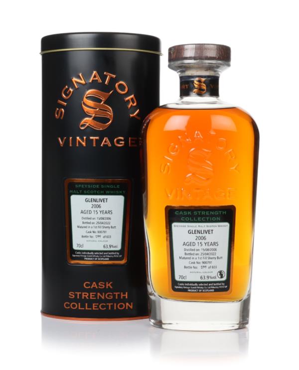 Glenlivet 15 Year Old 2006 (cask 900791) - Cask Strength Collection (S Single Malt Whisky
