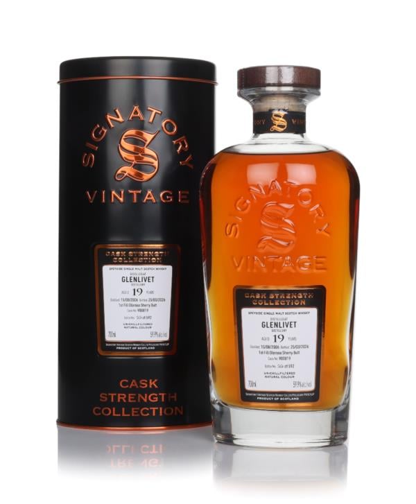 The Glenlivet Glenlivet 19 Year Old 2006 (Cask 900819) - Cask Strength Collection (S Single Malt Whisky