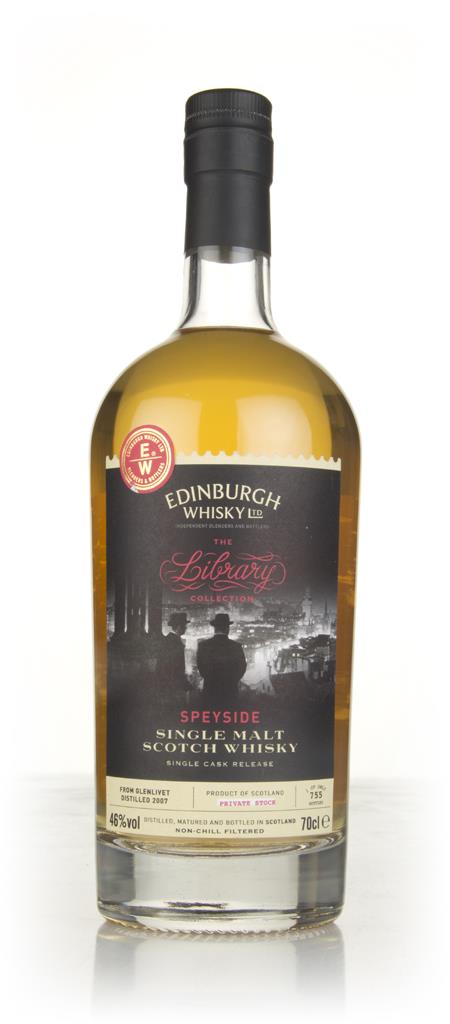 Glenlivet 8 Year Old 2007 - The Library Collection (Edinburgh Whisky L Single Malt Whisky