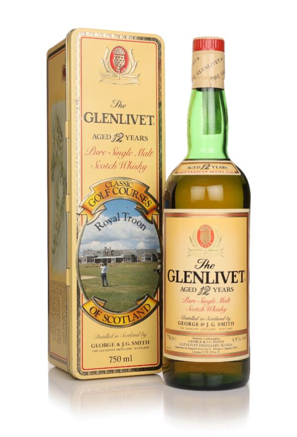 The Glenlivet 12 Year Old - Classic Golf Courses of Scotland (Royal Tr Single Malt Whisky