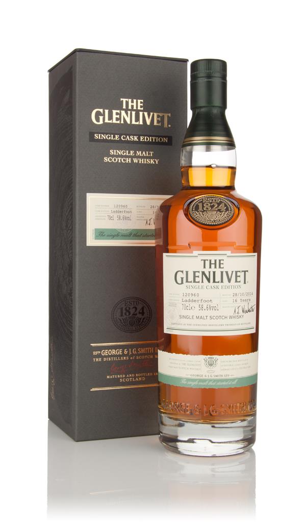 The Glenlivet 16 Year Old Ladderfoot - Single Cask Edition Single Malt Whisky