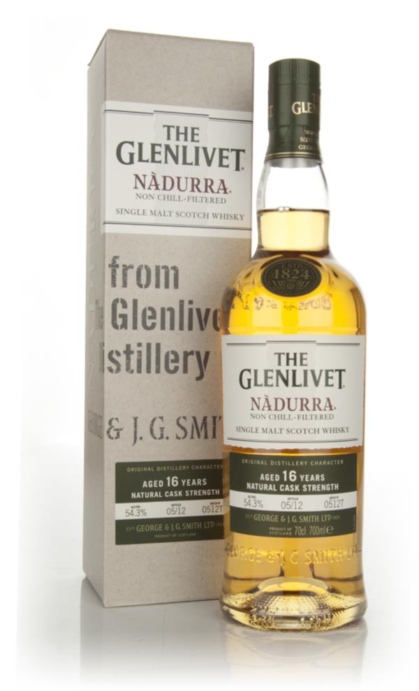 The Glenlivet 16 Year Old Nadurra Batch 0512T Single Malt Whisky