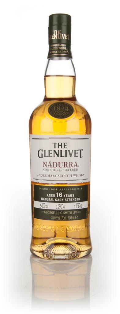 The Glenlivet 16 Year Old Nadurra Batch 1214E Single Malt Whisky