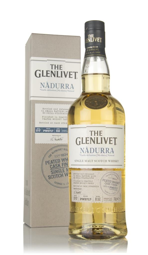 The Glenlivet Nadurra Peated Whisky Cask Finish Batch PW0717 Single Malt Whisky