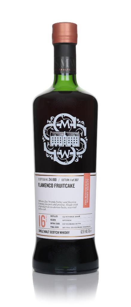 Macallan 16 Year Old 2008 (cask 24.188) - (The Scotch Malt Whisky Soci Single Malt Whisky