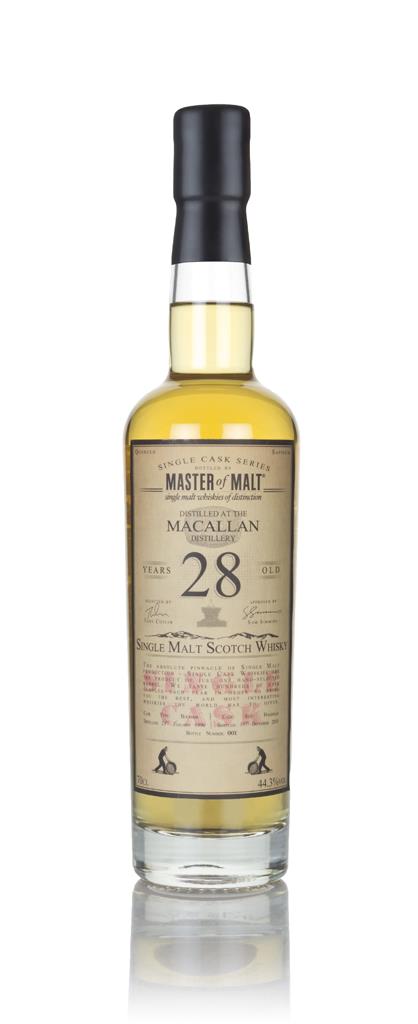 Macallan 28 Year Old 1990 - Single Cask (Master of Malt) Single Malt Whisky