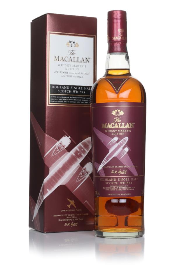 The Macallan Whisky Maker's Edition - Classic Travel Range (Plane Labe Single Malt Whisky