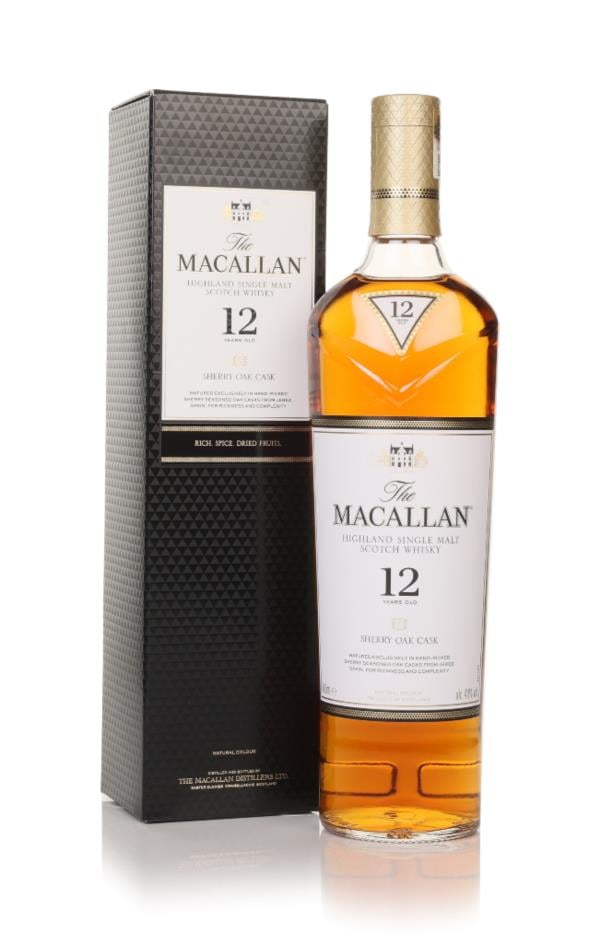 The Macallan 12 Year Old Sherry Oak Single Malt Whisky