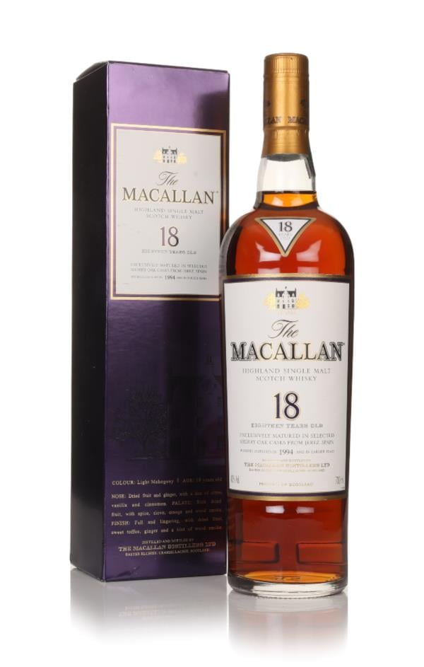 The Macallan 18 Year Old 1994 Sherry Oak Single Malt Whisky