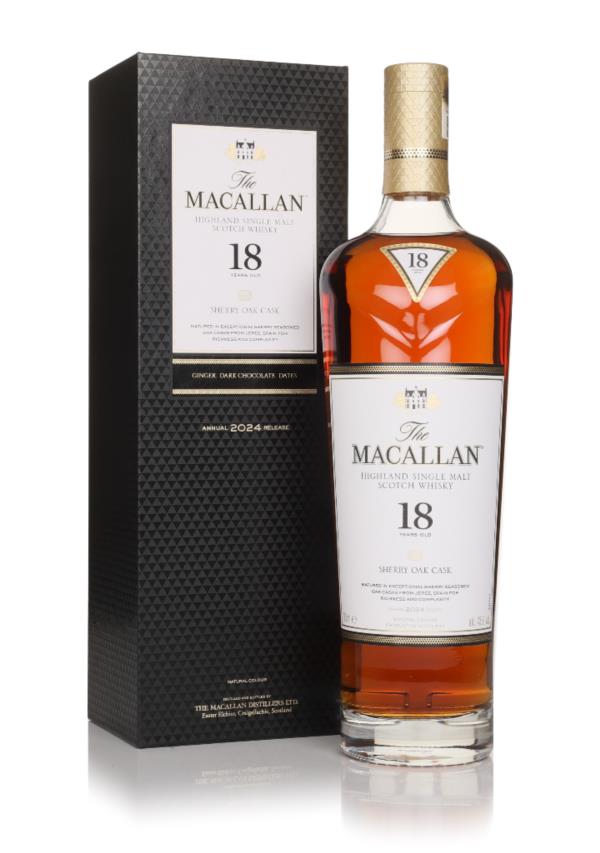 The Macallan 18 Year Old Sherry Oak (2024 Release) Single Malt Whisky
