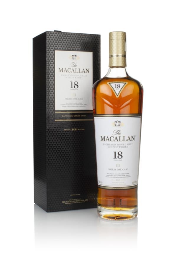 The Macallan 18 Year Old Sherry Oak (2021 Release) Single Malt Whisky