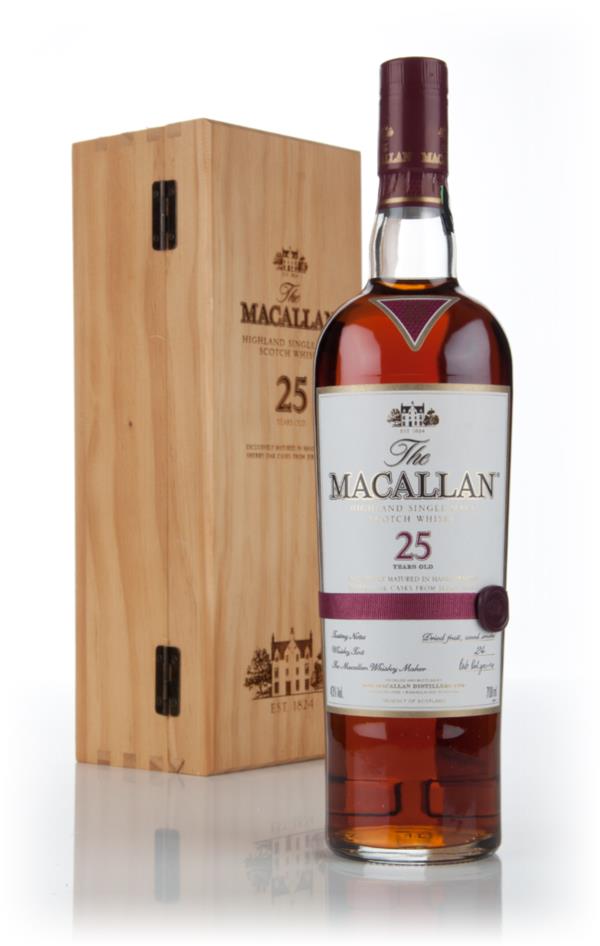 The Macallan 25 Year Old Sherry Oak - Pre 2018 Single Malt Whisky