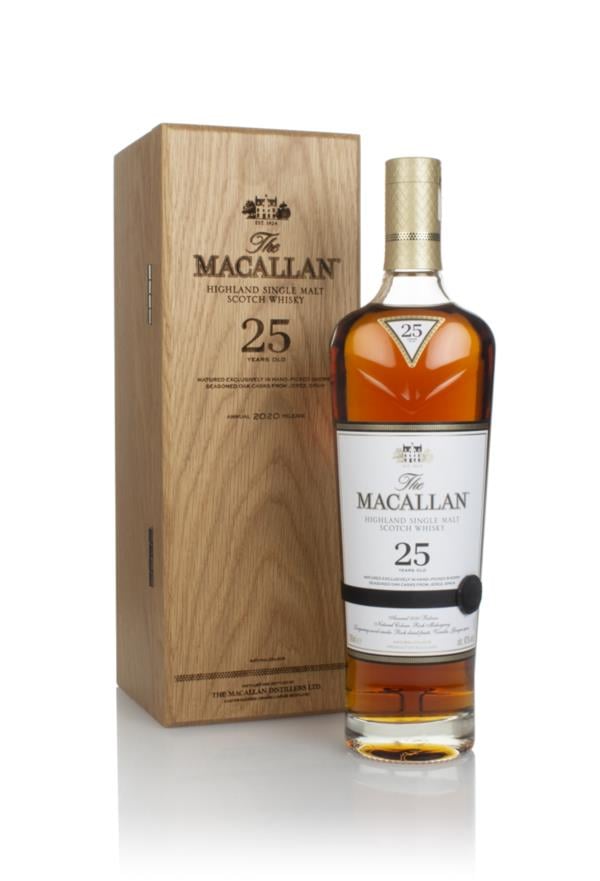 The Macallan 25 Year Old Sherry Oak (2020 Release) Single Malt Whisky The Macallan 25 Year Old Sherry Oak (2020 Release) Single Malt Whisky