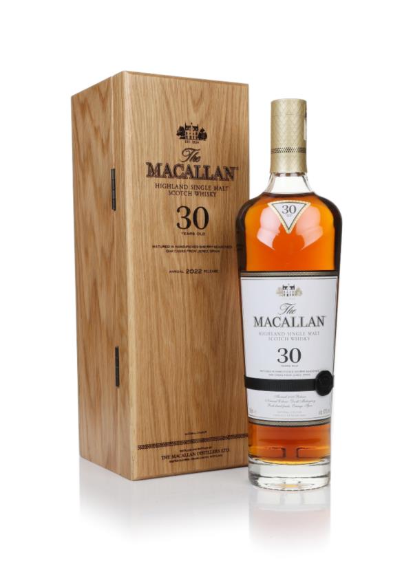 The Macallan 30 Year Old Sherry Oak (2022 Release) Single Malt Whisky