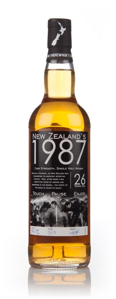 The 1987 - 26 Year Old Touch.Pause.Enjoy (The New Zealand Whisky Compa Single Malt Whisky