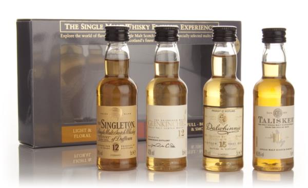 The Single Malt Whisky Flavour Experience 4x5cl Single Malt Whisky