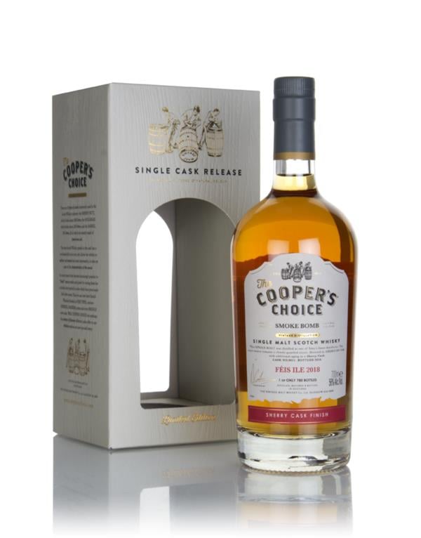 Smoke Bomb 2018 (cask 9011) - The Cooper's Choice (The Vintage Malt Wh Single Malt Whisky