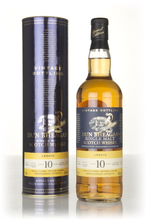 Ledaig 10 Year Old 2007 (cask 92721) - Dun Bheagan (Ian Macleod) Single Malt Whisky