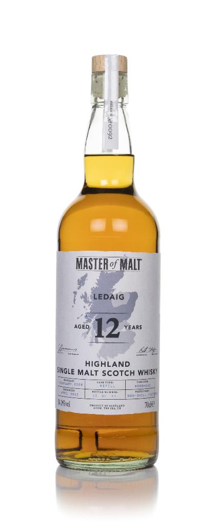 Ledaig 12 Year Old 2008 (Master of Malt) Single Malt Whisky