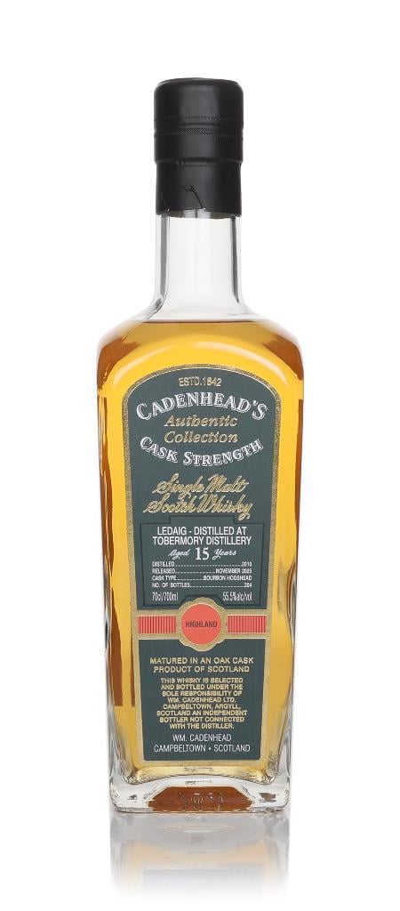 Ledaig 15 Year Old 2010 - Cadenheads Authentic Collection Single Malt Whisky