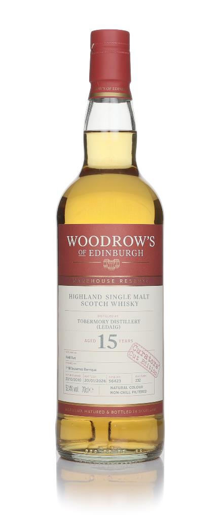 Ledaig 15 Year Old  2010 (cask 56423) - Woodrows of Edinburgh Single Malt Whisky