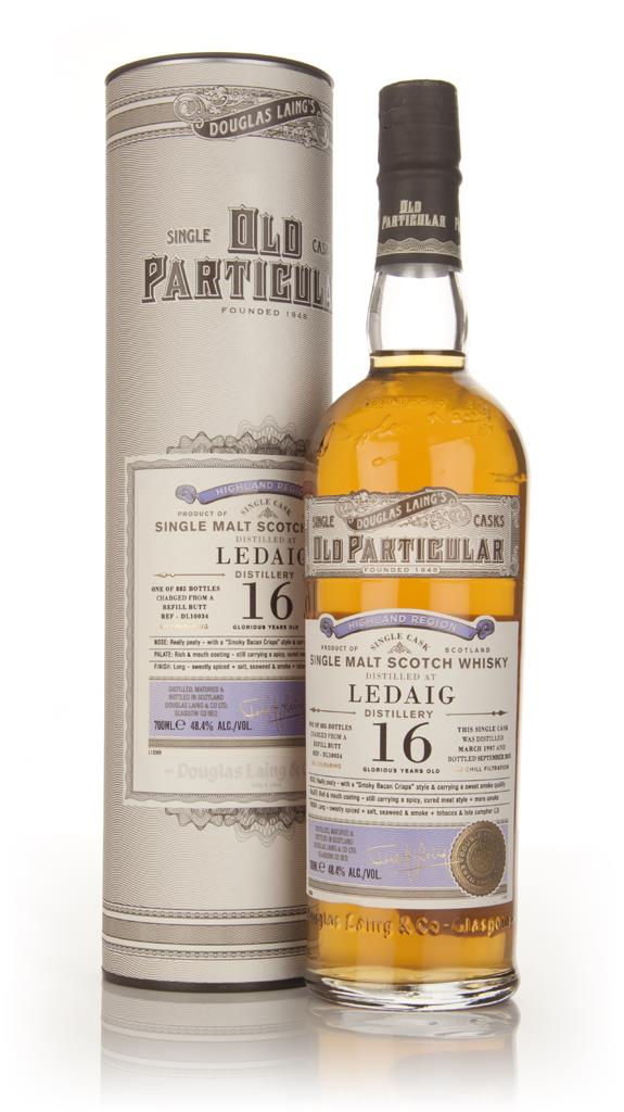 Ledaig 16 Year Old 1997 (cask 10034) - Old Particular (Douglas Laing) Single Malt Whisky