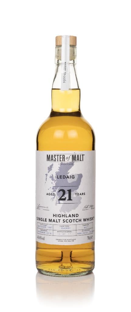 Ledaig 21 Year Old 1997 Single Cask (Master of Malt) Single Malt Whisky