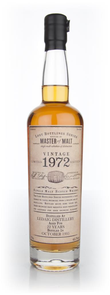 Ledaig 22 Year Old 1972 - Lost Bottlings Series (Master of Malt) Single Malt Whisky