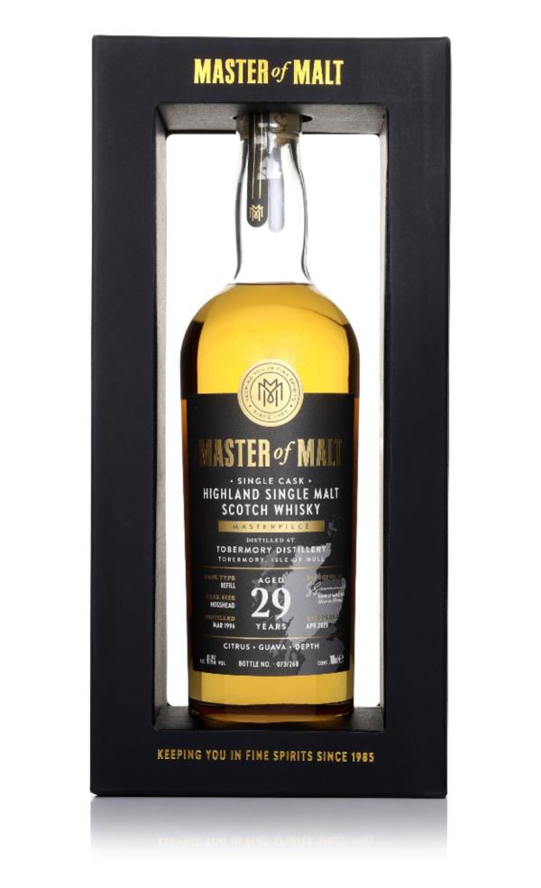 Tobermory 29 Year Old 1996 Single Cask - Masterpiece (Master of Malt) Single Malt Whisky