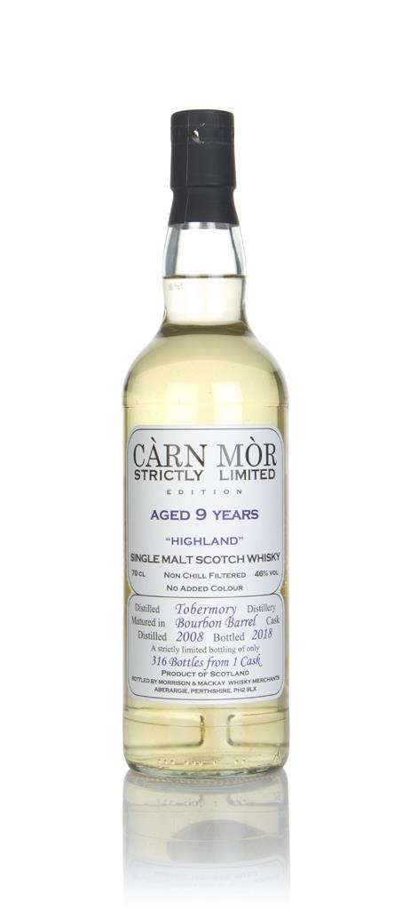 Tobermory 9 Year Old 2008 - Strictly Limited (Carn Mor) Single Malt Whisky