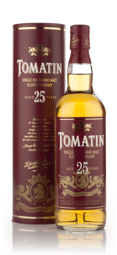 Tomatin 25 Year Old - 2000s Single Malt Whisky