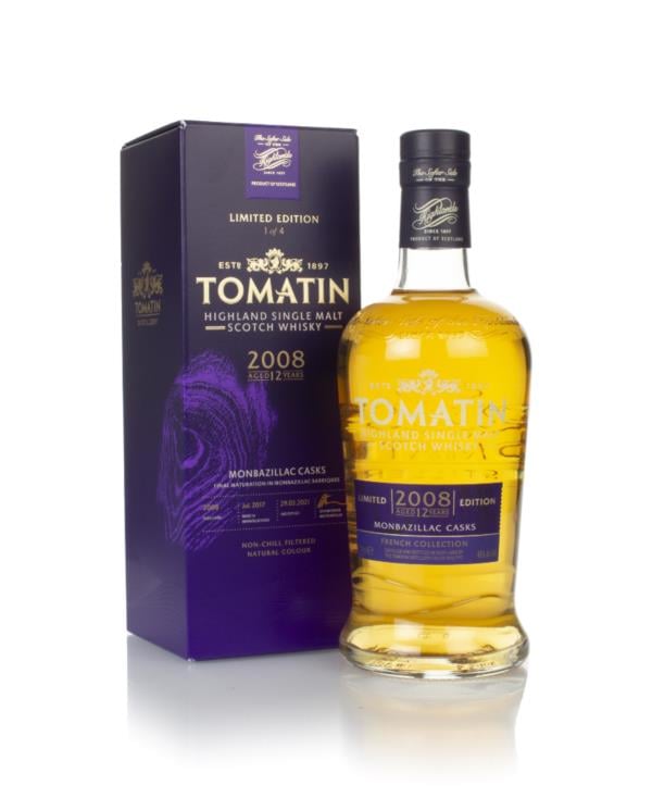 Tomatin 12 Year Old 2008 Monbazillac Cask Finish - French Collection Single Malt Whisky