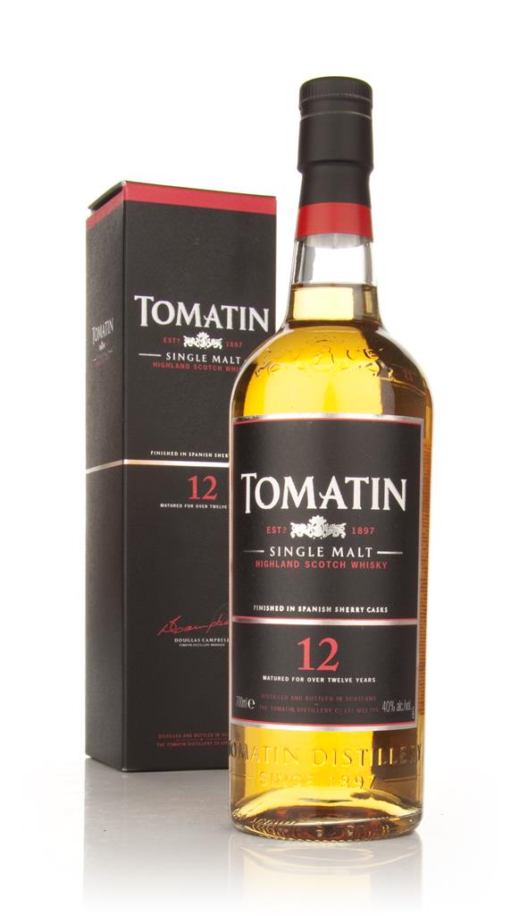 Tomatin 12 Year Old (40%) Single Malt Whisky