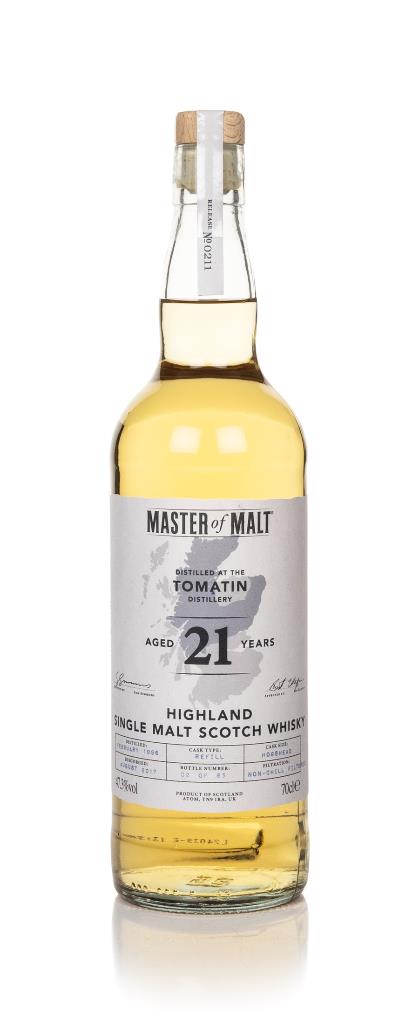 Tomatin 21 Year Old 1996 (Master of Malt) Single Malt Whisky