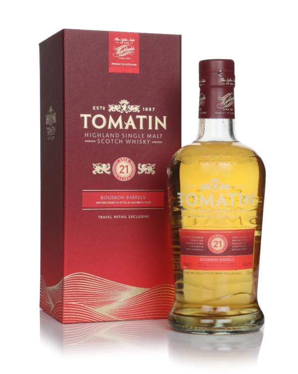 Tomatin 21 Year Old Bourbon Barrels Single Malt Whisky