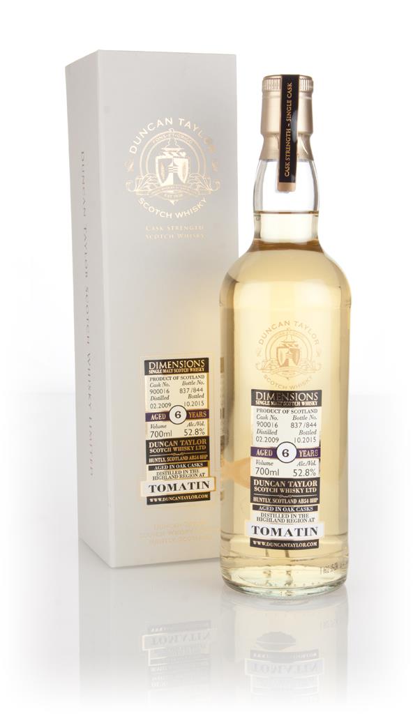Tomatin 6 Year Old 2009 (cask 900016) - Dimensions (Duncan Taylor) Single Malt Whisky