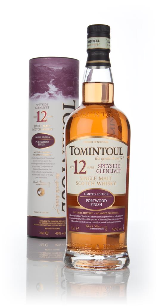 Tomintoul 12 Year Old Portwood Finish Single Malt Whisky