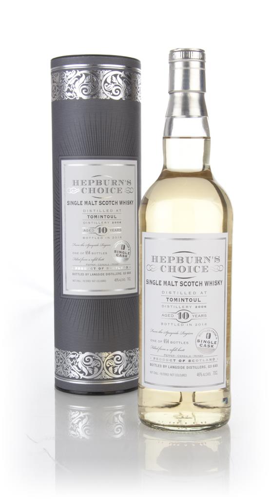Tomintoul 10 Year Old 2006 - Hepburn's Choice (Langside) Single Malt Whisky