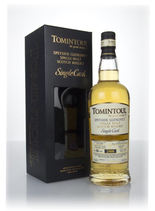 Tomintoul 18 Year Old Bourbon Cask #37 Single Malt Whisky