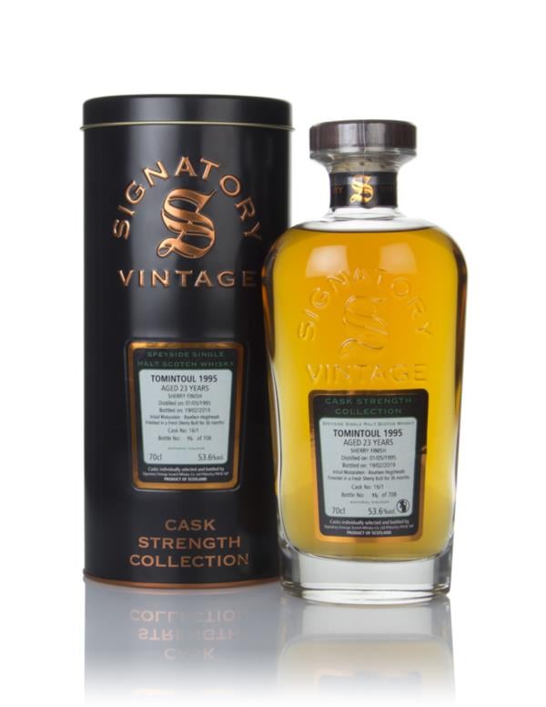 Tomintoul 23 Year Old 1995 (cask 16/1) - Cask Strength Collection (Sig Single Malt Whisky