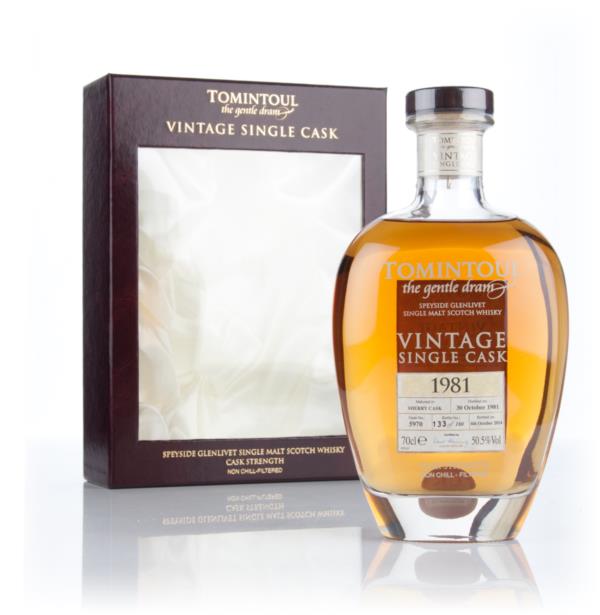 Tomintoul 32 Year Old 1981 (cask 5970) - Vintage Single Cask Single Malt Whisky