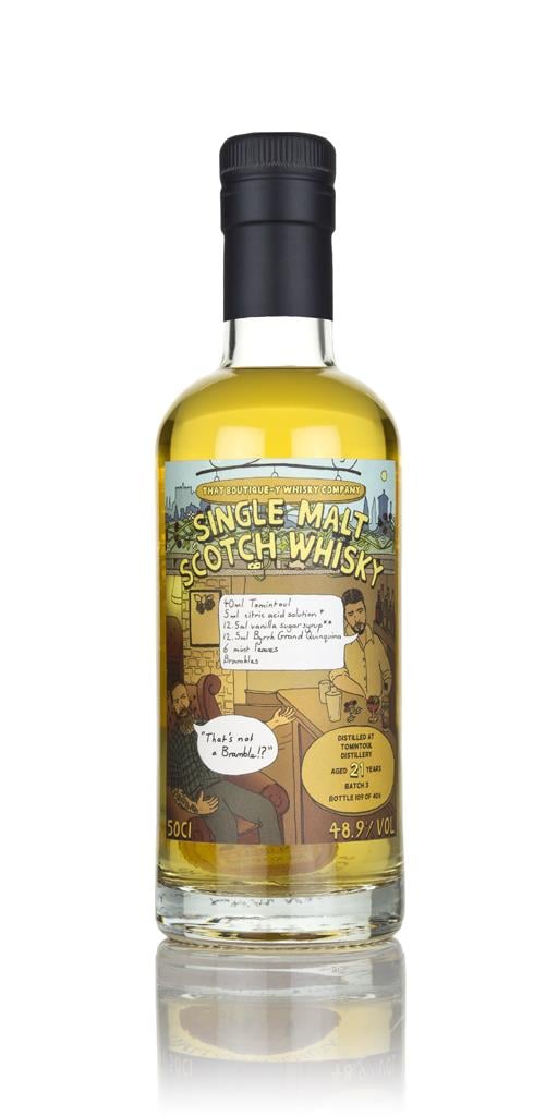Tomintoul 21 Year Old (That Boutique-y Whisky Company) Single Malt Whisky
