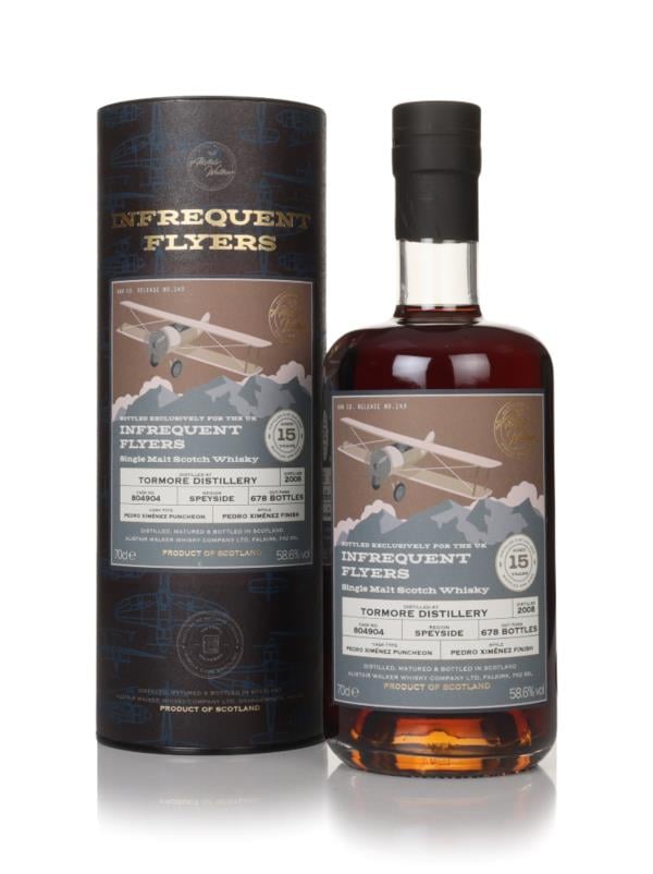 Tormore 15 Year Old 2008 (cask 804904) - Infrequent Flyers (Alistair W Single Malt Whisky