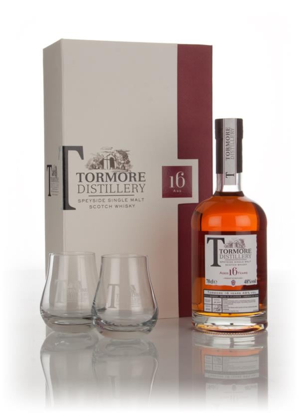Tormore 16 Year Old with 2x Tasting Glasses Single Malt Whisky