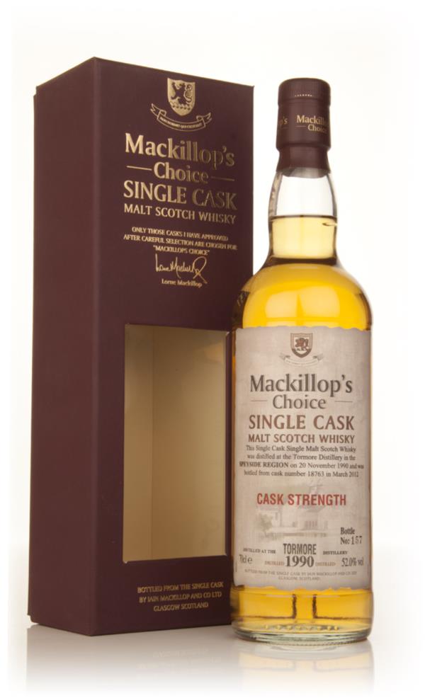 Tormore 21 Year Old 1990 - Mackillop's Choice Cask Strength Single Malt Whisky