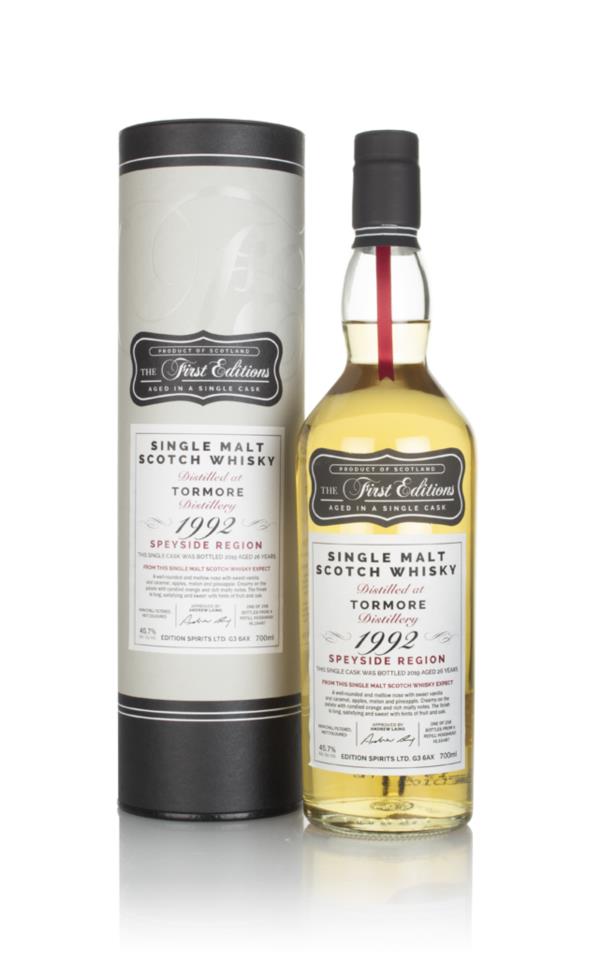 Tormore  26 Year Old 1992 (cask 16487) - The First Editions (Hunter La Single Malt Whisky